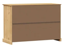 Aparador con cajones VIGO madera maciza pino 113x40x75 cm