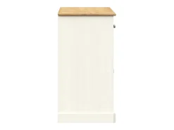 Aparador con cajones VIGO madera maciza pino blanco 113x40x75cm