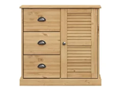 Aparador con cajones VIGO madera maciza pino 78x40x75 cm
