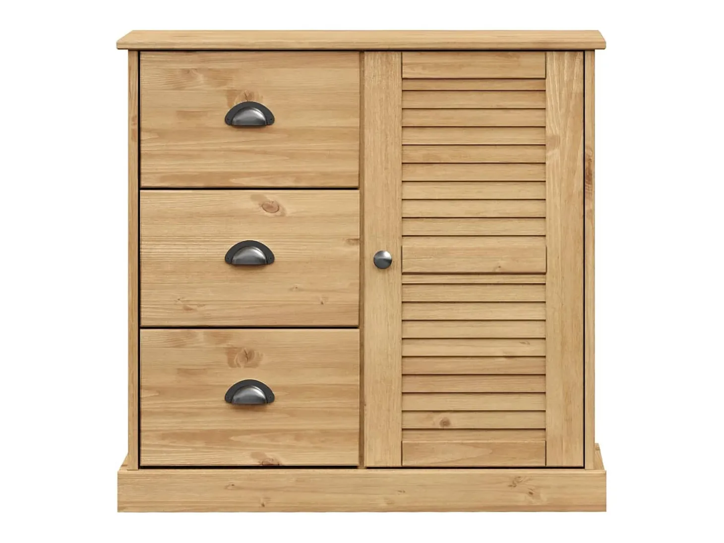 Aparador con cajones VIGO madera maciza pino 78x40x75 cm