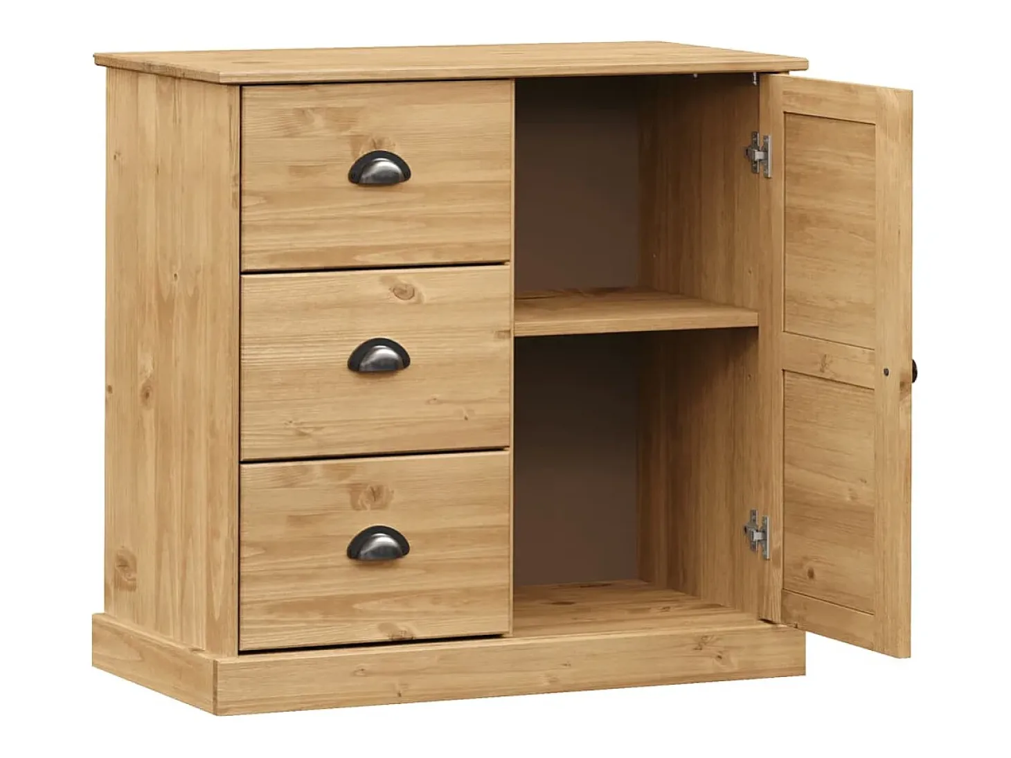 Aparador con cajones VIGO madera maciza pino 78x40x75 cm