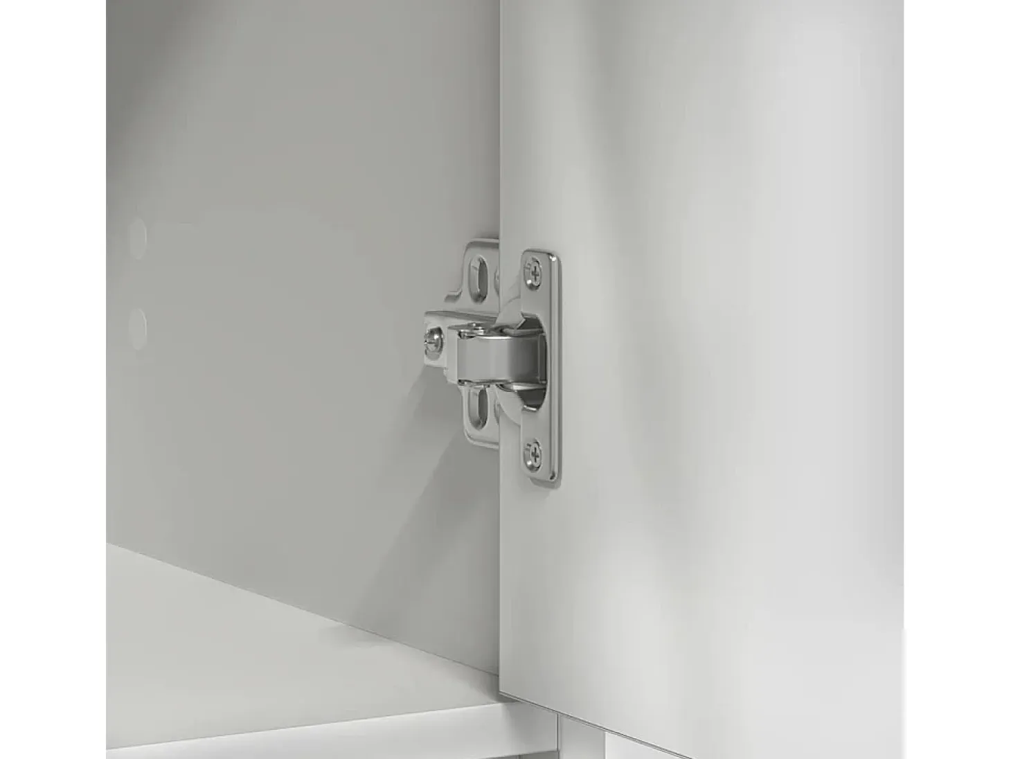Aparador con cajones y puertas blanco 70,5x34x74,5 cm