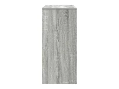 Aparador con cajones y puertas gris Sonoma 70,5x34x74,5 cm