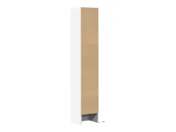 Aparador con LED blanco 36x32,5x200 cm madera de ingeniería