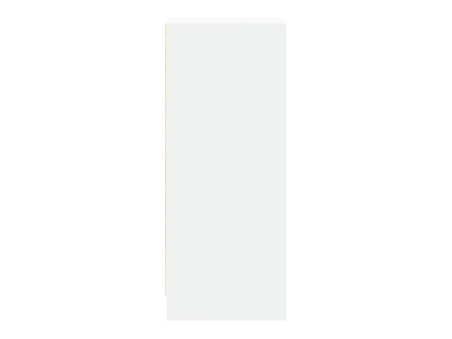 Aparador con LED blanco 42,5x34x85 cm madera de ingeniería