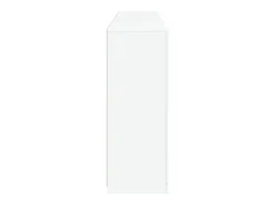 Aparador con luces LED blancas 181,5x37x100 cm