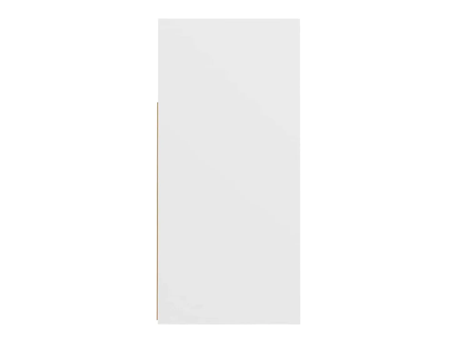 Aparador con luces LED Blanco 80x35x75 cm