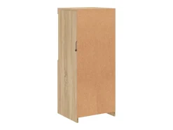 Aparador con luces LED roble Sonoma 41x37x100 cm