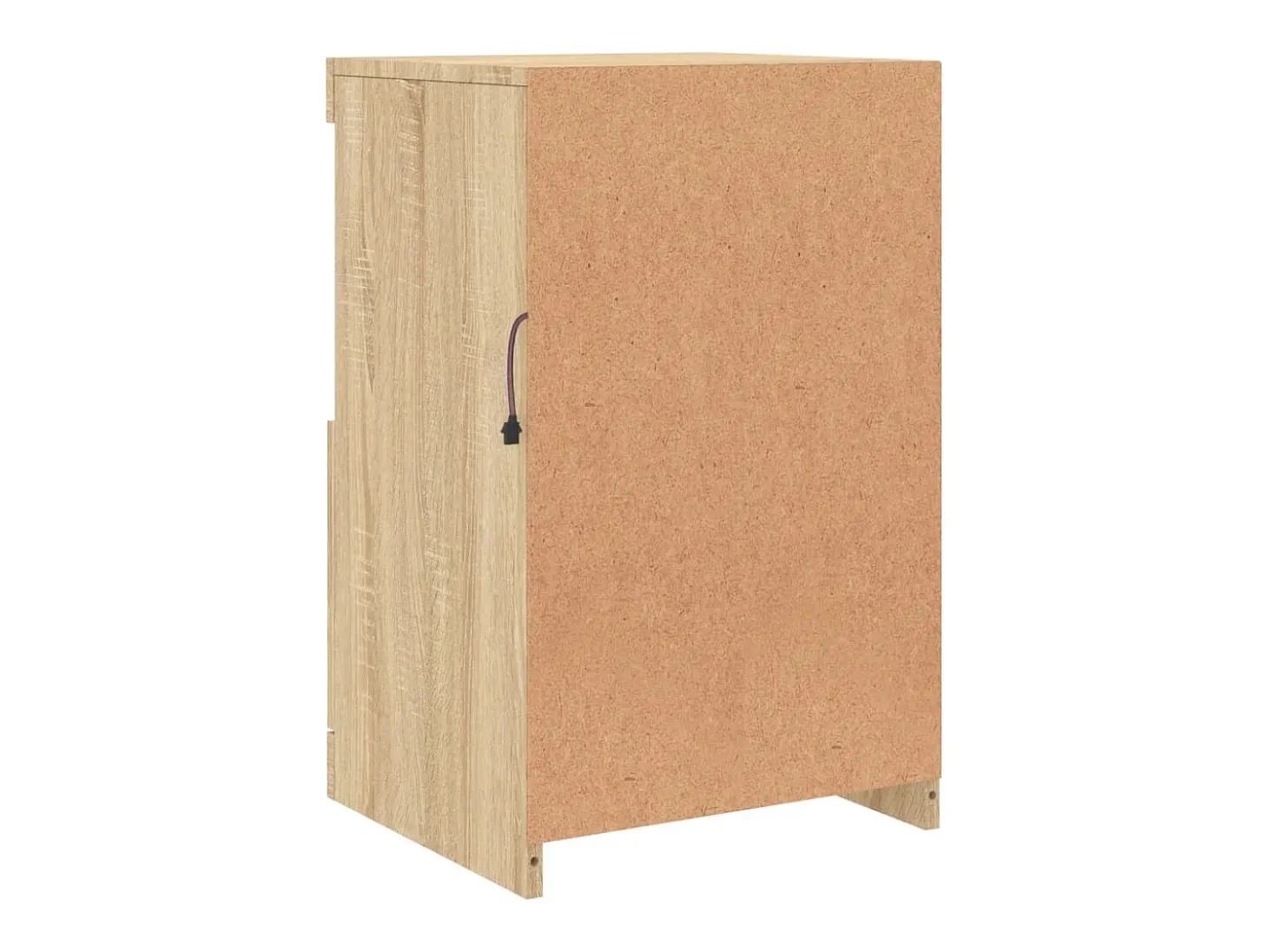 Aparador con luces LED roble Sonoma 41x37x67 cm