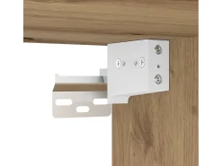 Aparador con mueble pared madera contrachapada artesanal roble