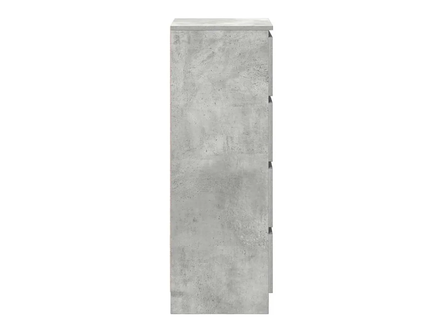 Aparador contrachapada gris 37,5x35x76 cm madera ingeniería