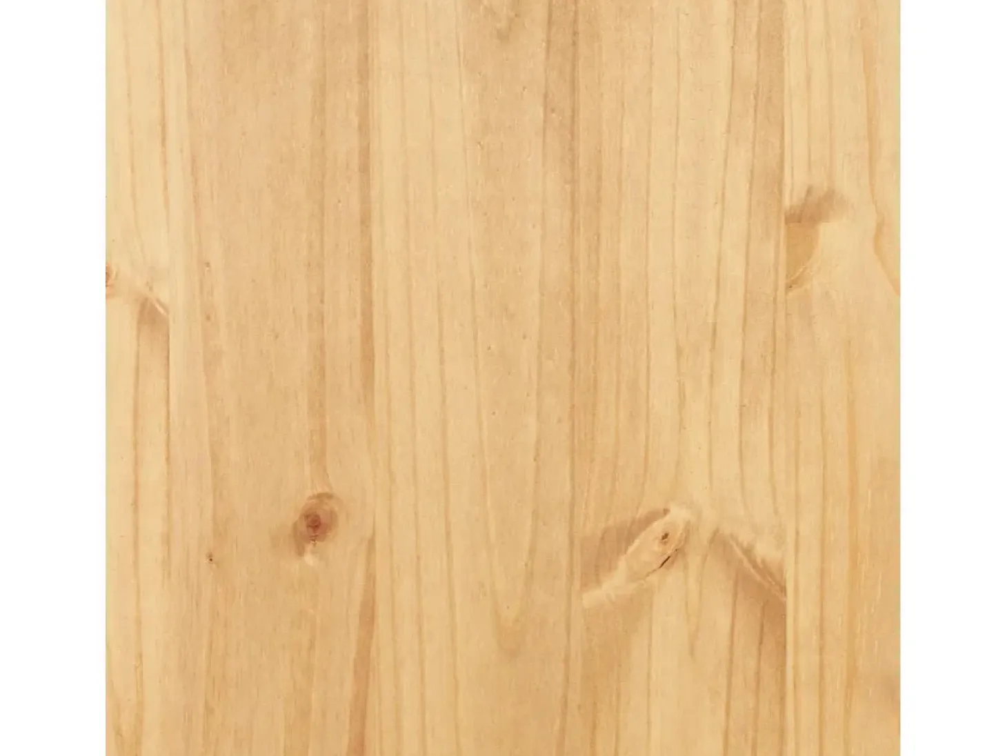 Aparador Corona marrón 112x43x196 cm madera maciza de pino mexicano