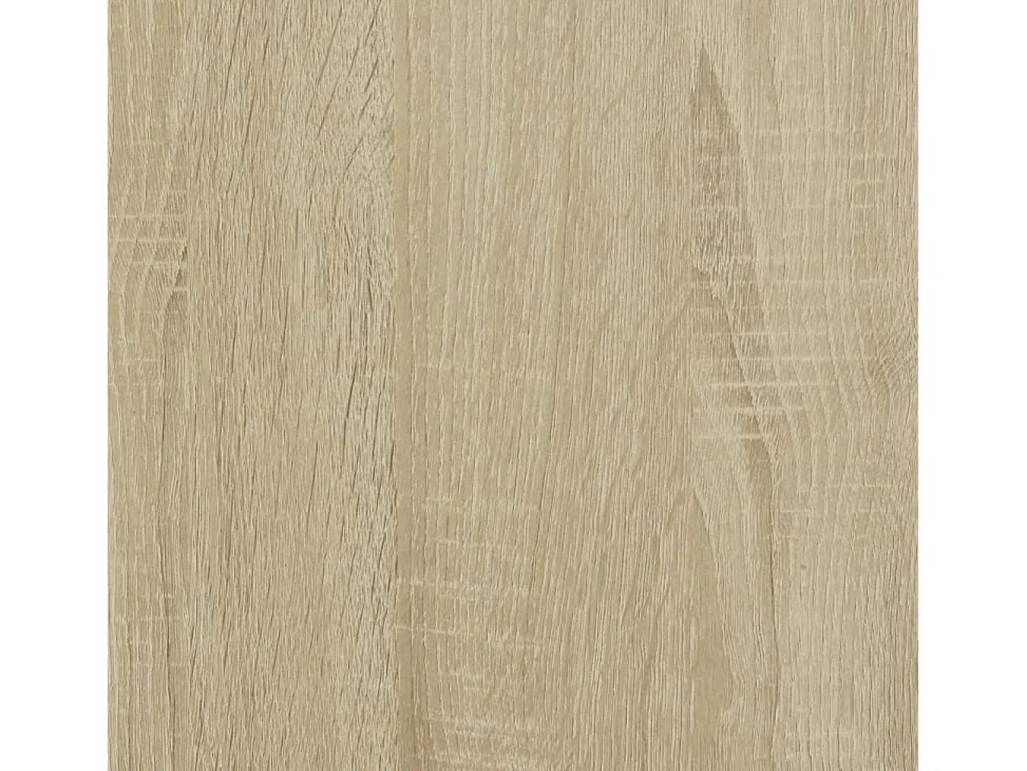 Aparador cristal y madera ingeniería roble Sonoma 98x35x81 cm