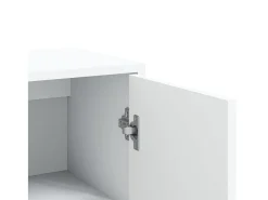 Aparador de 3 piezas blanco 60x31x84 cm madera de ingeniería