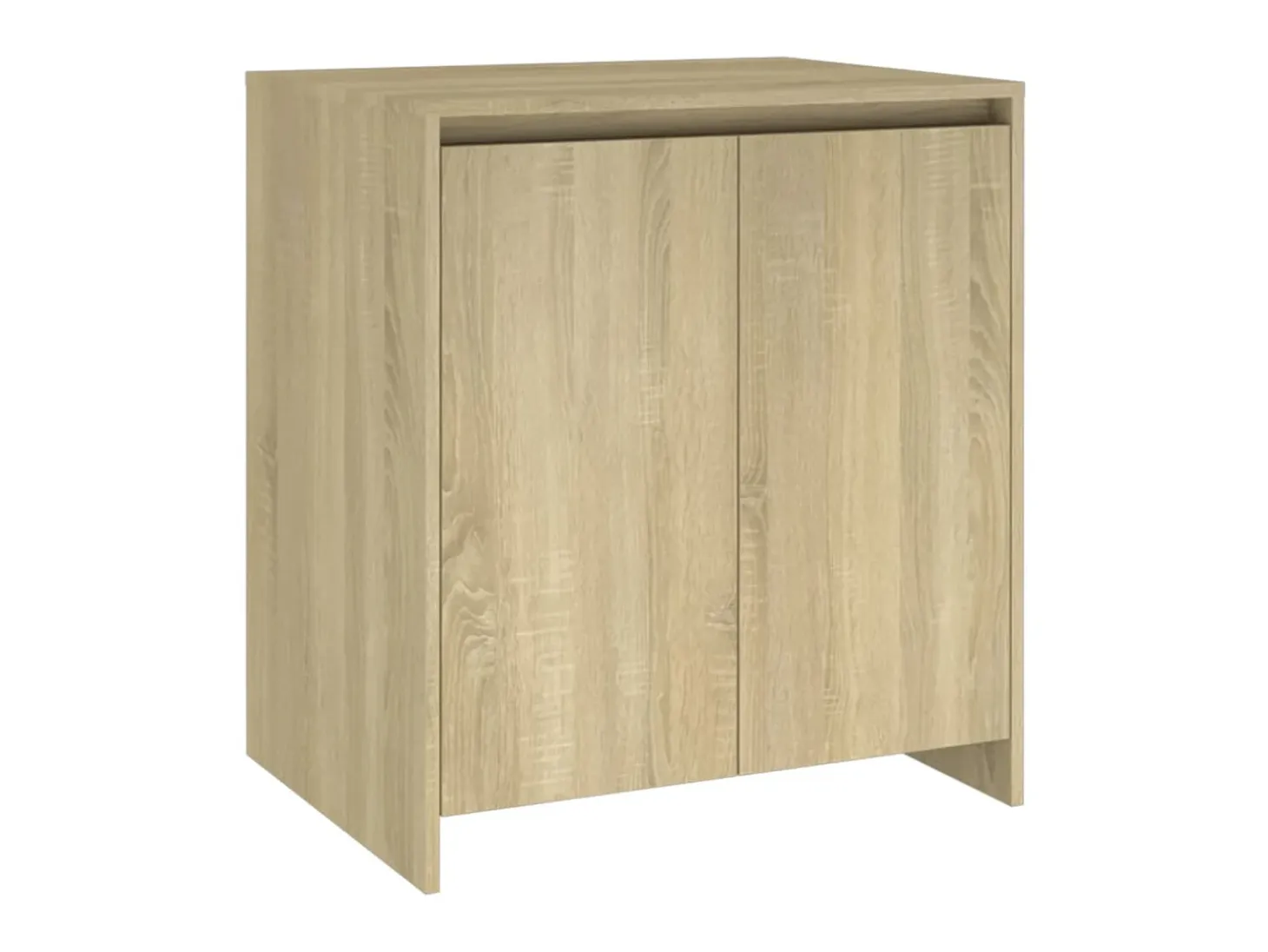 Aparador de 2 piezas madera manufacturada color roble Sonoma ES20071