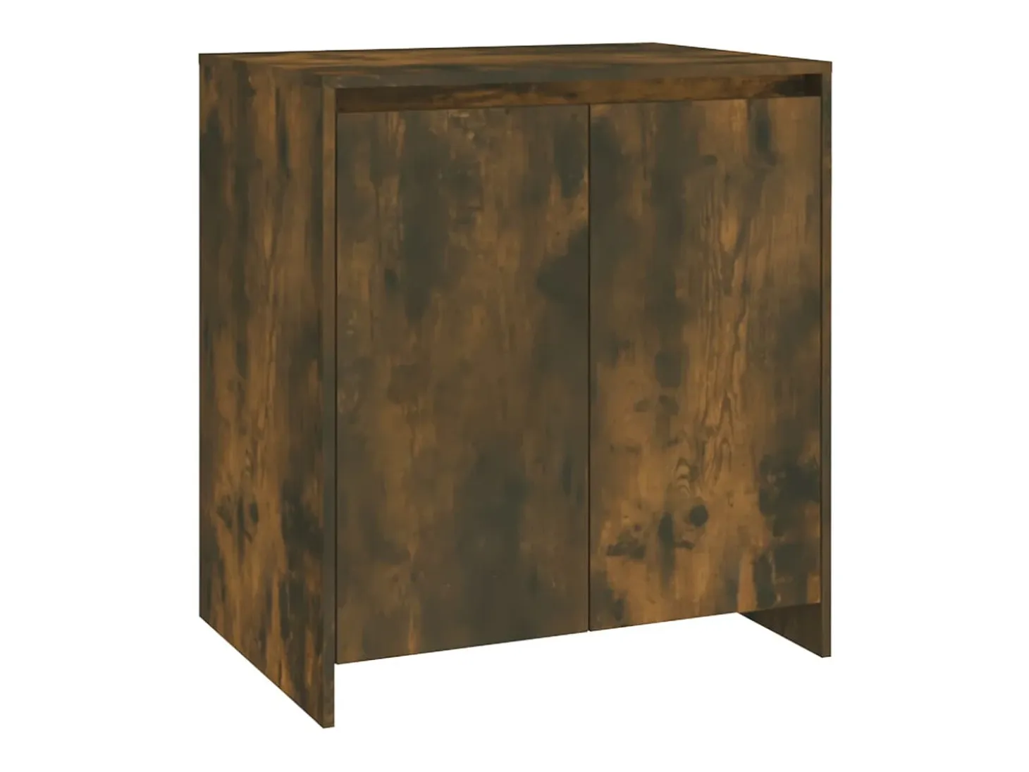 Aparador de 3 piezas madera manufacturada color roble ahumado