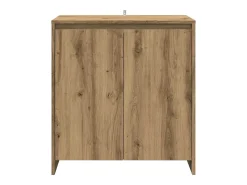 Aparador de 3 piezas, roble hecho a mano, madera de ingeniería
