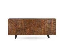 Aparador de 4 puertas en madera maciza de mango