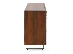 Aparador de 4 puertas en madera maciza de mango