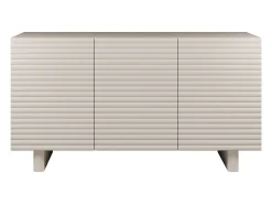 Aparador de 3 puertas en MDF - Color: Beige - LUDIMA