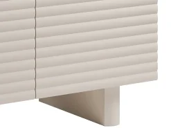 Aparador de 3 puertas en MDF - Color: Beige - LUDIMA