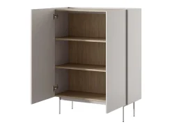 Aparador de 2 puertas en madera laminada 97x122 cm