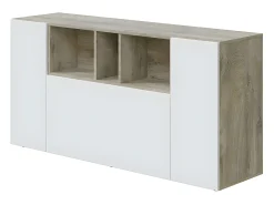 Aparador de 3 puertas y 3 nichos - L150 cm - Tamiko