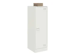 Aparador de acero blanco 34,5x39x107 cm ES901122