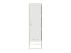 Aparador de acero blanco 36x39x123 cm