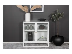 Aparador de acero de 2 puertas Bakal