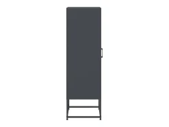 Aparador de acero gris antracita 36x39x123 cm