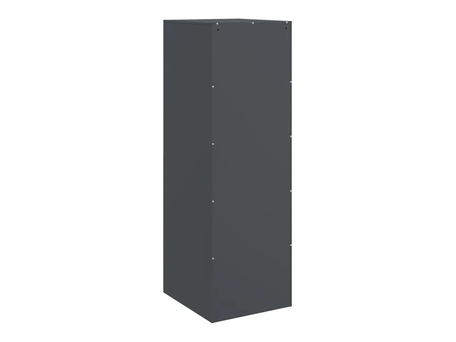 Aparador de acero gris antracita 34,5x39x107 cm