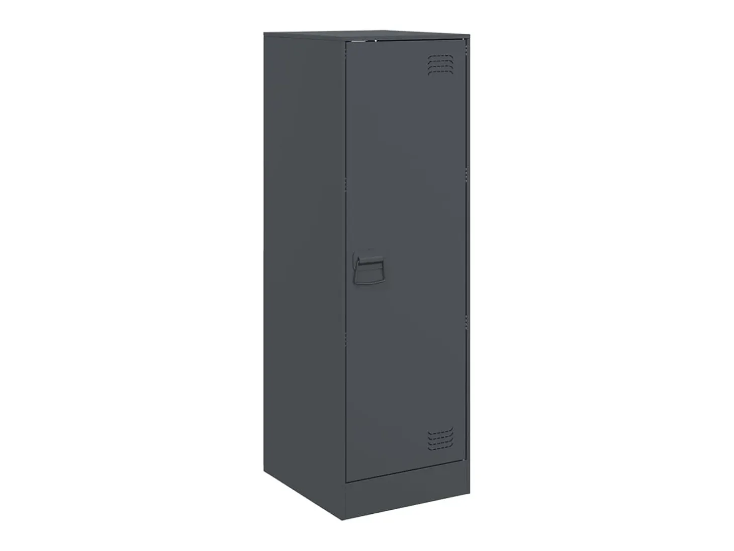 Aparador de acero gris antracita 34,5x39x107 cm