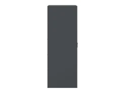 Aparador de acero gris antracita 34,5x39x107 cm