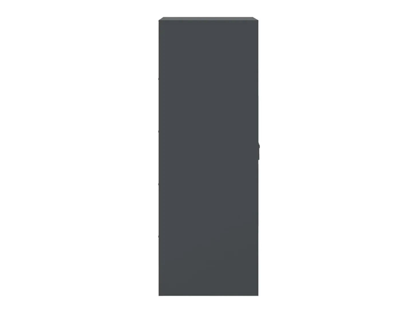 Aparador de acero gris antracita 34,5x39x107 cm