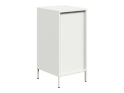 Aparador de acero laminado en frío blanco 35x39x73,5 cm