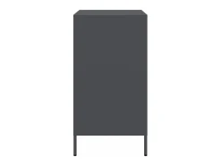 Aparador de acero laminado en frío antracita 68x39x73,5 cm