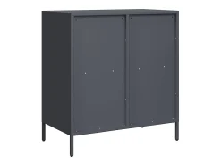 Aparador de acero laminado en frío antracita 68x39x73,5 cm
