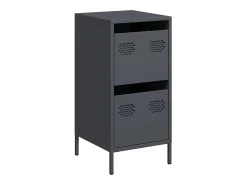 Aparador de acero laminado en frío antracita 35x39x73,5 cm