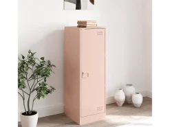 Aparador de acero rosa 34,5x39x107 cm ES594721