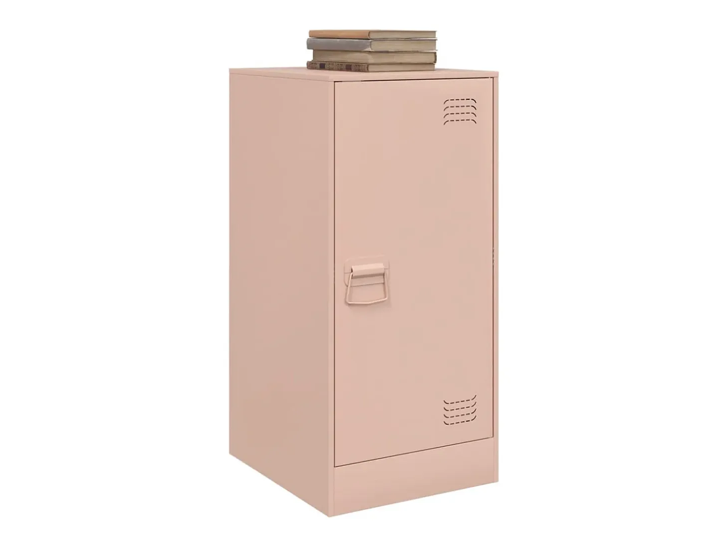 Aparador de acero rosa 34,5x39x73 cm ES137864