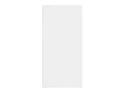 Aparador de aglomerado blanco 160x36x75 cm