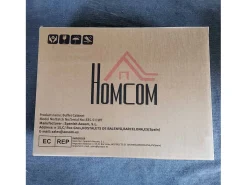 Aparador de cocina blanco 101x40x85 cm HOMCOM