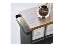 Aparador de cocina en metal y madera Torre
