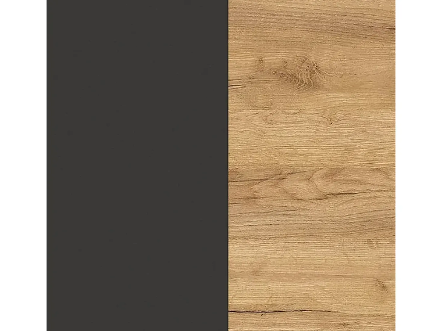 Aparador de diseño gris y madera 3 puertas 3 cajones 192cm Costal