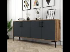Aparador de estilo industrial de 180 cm ARKEL