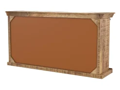 Aparador de madera 3 cajones 2 puertas metálicas correderas - Tabuk