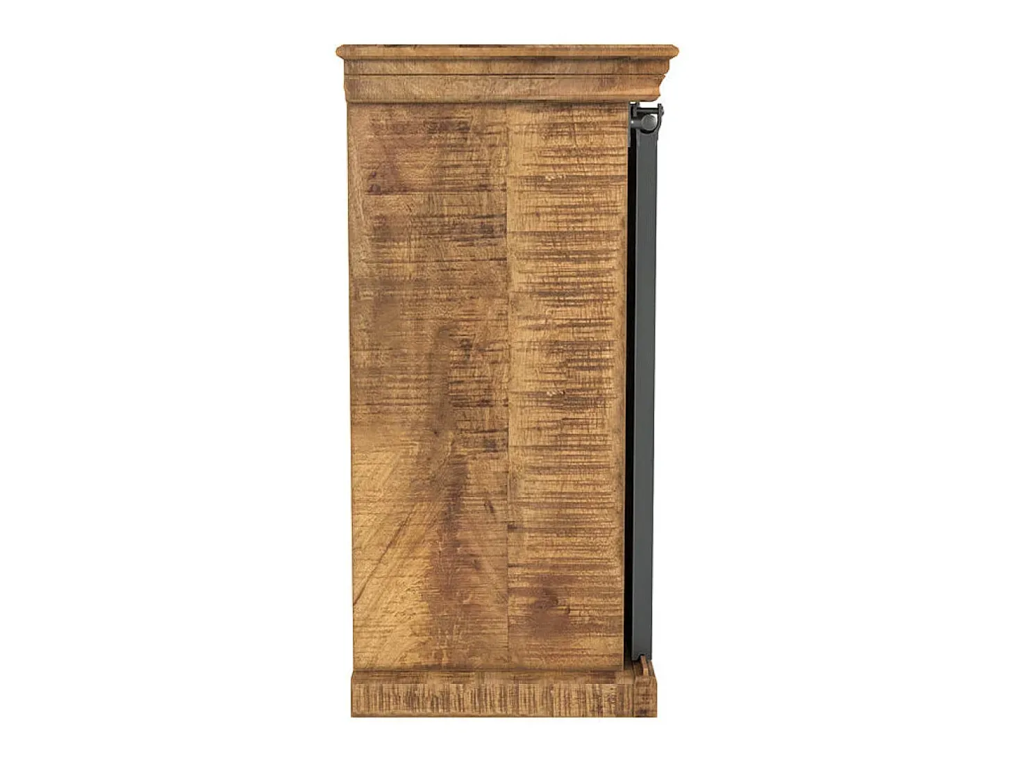 Aparador de madera 3 cajones 2 puertas metálicas correderas - Tabuk