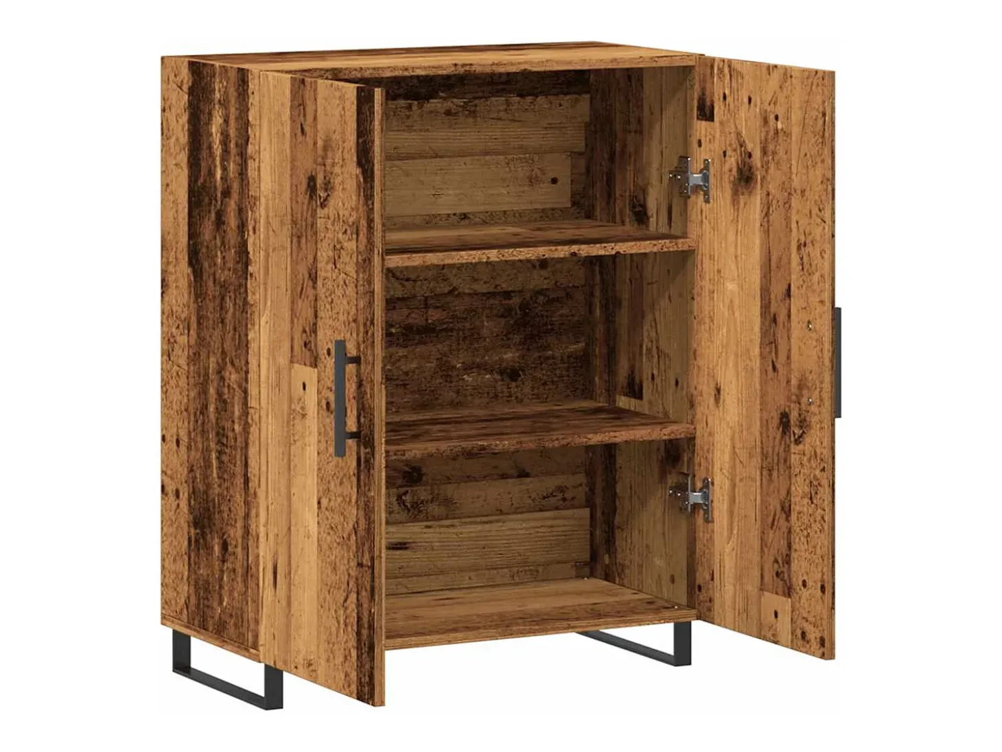 Aparador de madera antigua 69,5x34x90 cm madera contrachapada