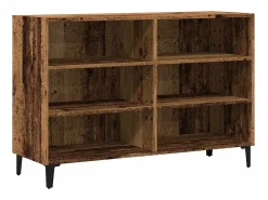 Aparador de madera antigua 103,5x35x70 cm madera contrachapada